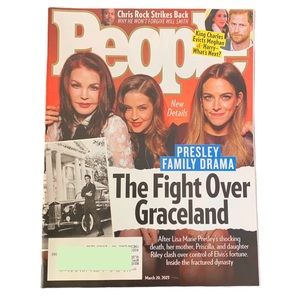 People Magazine March 20 2023 The Fight Over Graceland Presley Family Drama